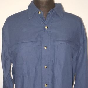 LL Bean Men’s Vented Short Sleeve Size M -Reg Outd